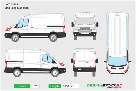 Ford Transit Template